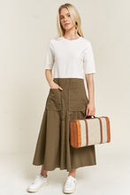 Load image into Gallery viewer, KNIT MIX DRESS