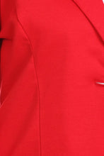 Load image into Gallery viewer, Plus size Solid, waist length blazer