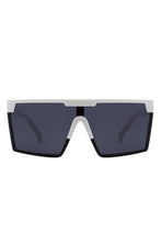 Load image into Gallery viewer, Oversize Square Flat Top Fashion Women Sunglasses
