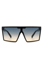 Load image into Gallery viewer, Oversize Square Flat Top Fashion Women Sunglasses
