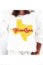 Cargar imagen en el visor de la galería, TEXAS CHICA GRAPHIC PLUS SIZE SWEATSHIRT
