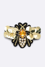 Cargar imagen en el visor de la galería, Golden Queen Bee Small Hair Clip
