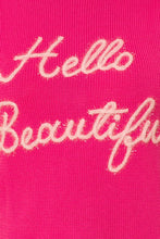 Cargar imagen en el visor de la galería, Hello Beautiful Short Sleeve Sweater Top

