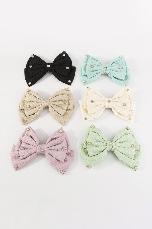 Bow Hair Barrette