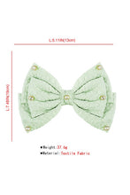 Cargar imagen en el visor de la galería, Bow Hair Barrette
