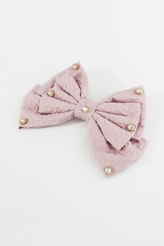 Bow Hair Barrette