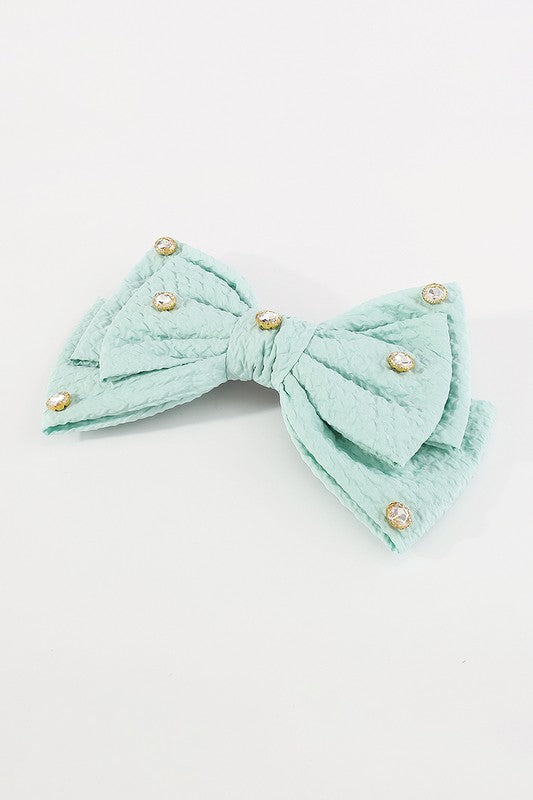 Bow Hair Barrette