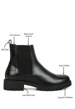 Load image into Gallery viewer, Stella Croc Back Chelsea Boots
