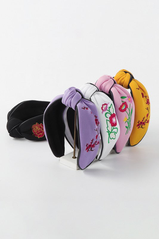 Embroidery headband