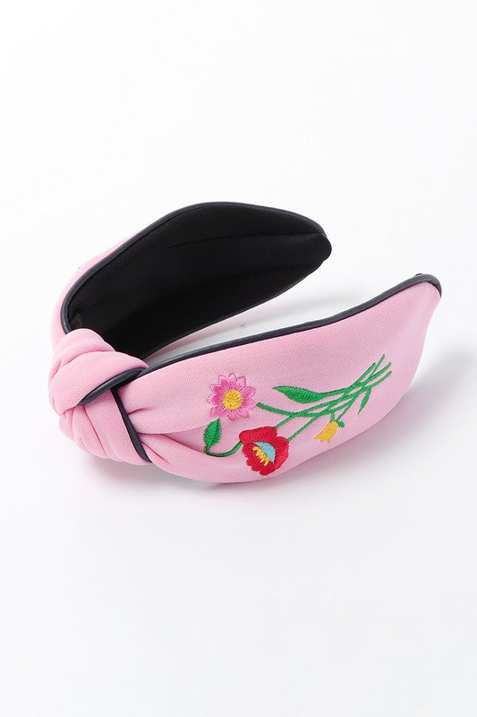 Embroidery headband