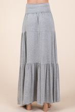 Cargar imagen en el visor de la galería, Solid Tiered Ruffle Skirt
