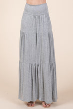 Cargar imagen en el visor de la galería, Solid Tiered Ruffle Skirt
