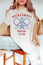 Cargar imagen en el visor de la galería, PICKLEBALL SOCIAL CLUB GRAPHIC TEE
