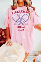 Cargar imagen en el visor de la galería, PICKLEBALL SOCIAL CLUB GRAPHIC TEE
