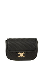 Cargar imagen en el visor de la galería, Chevron Quilted Square X Buckle Bag
