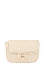 Cargar imagen en el visor de la galería, Chevron Quilted Square X Buckle Bag
