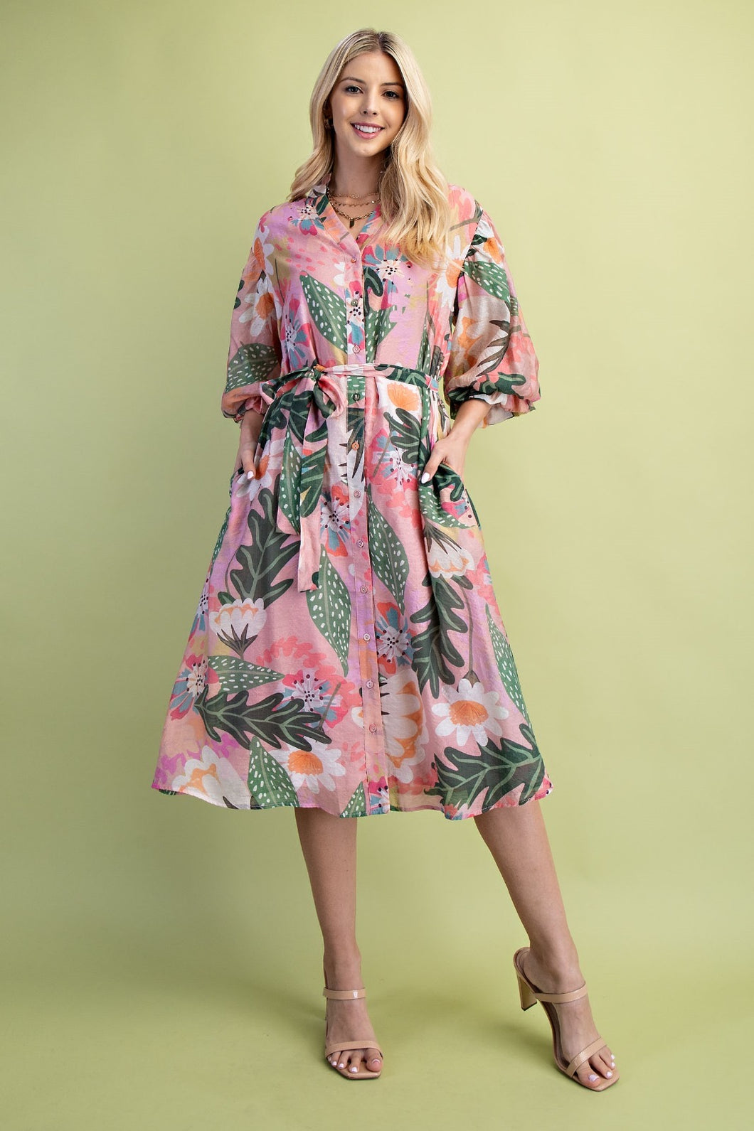 Allegra Midi Dress