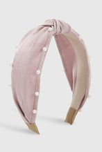 Cargar imagen en el visor de la galería, Vintage Solid Pearl Headband
