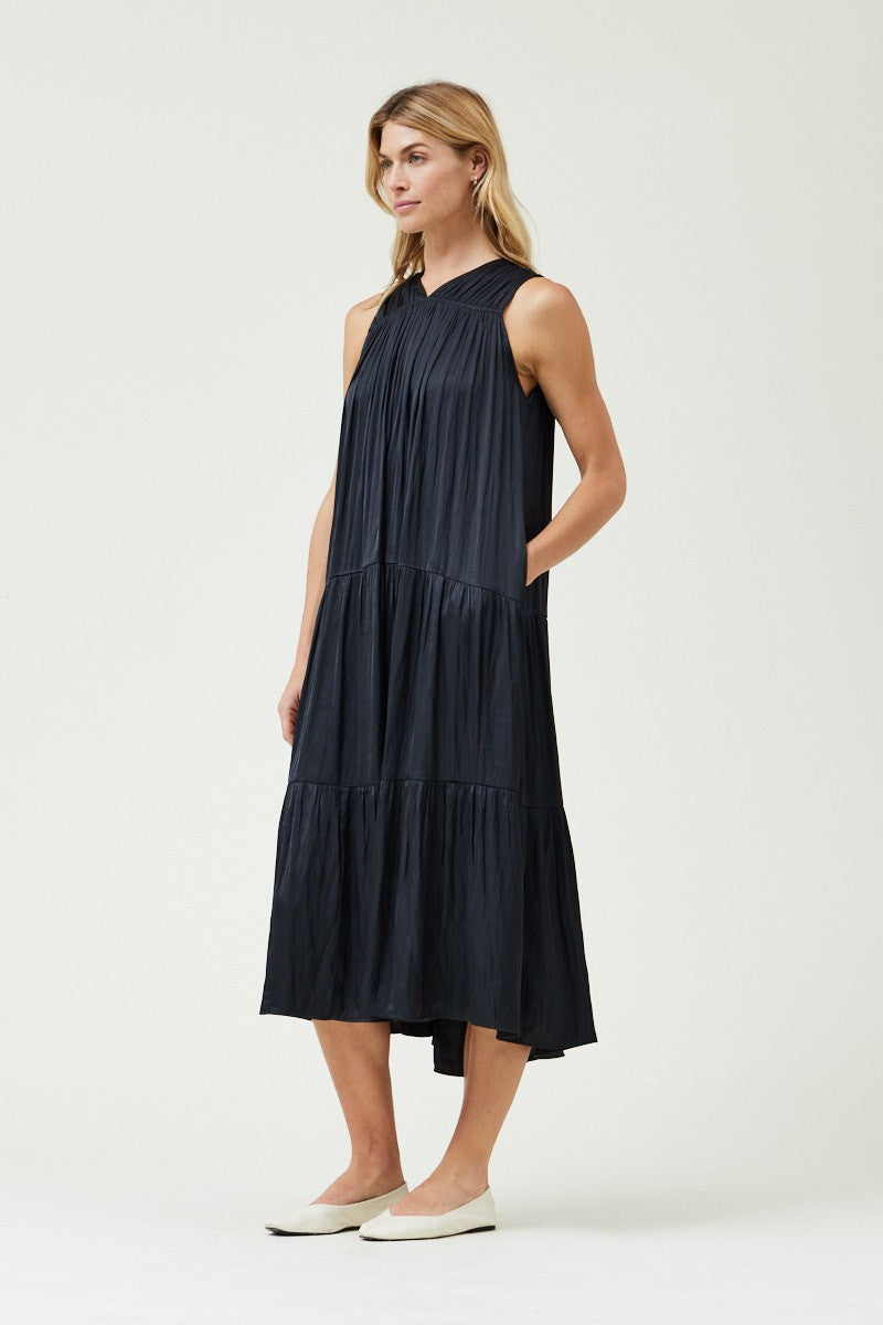 *Blake Satin Maxi Dress