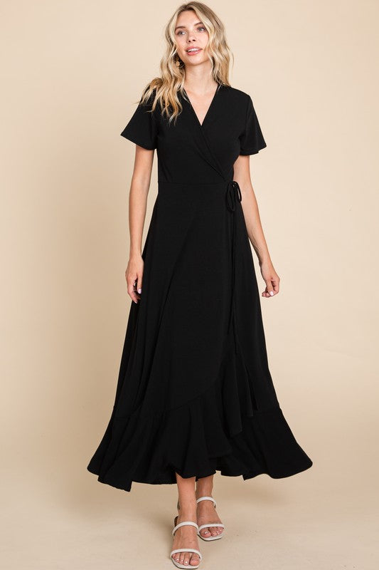 Jane Wrap Maxi Dress