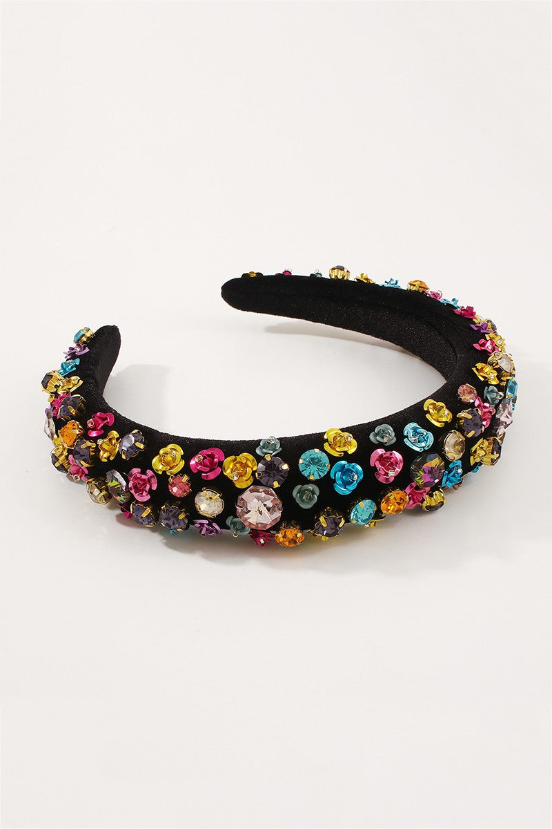 Metal Flower Headband