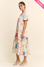 Cargar imagen en el visor de la galería, Coquette Garden Midi Dress
