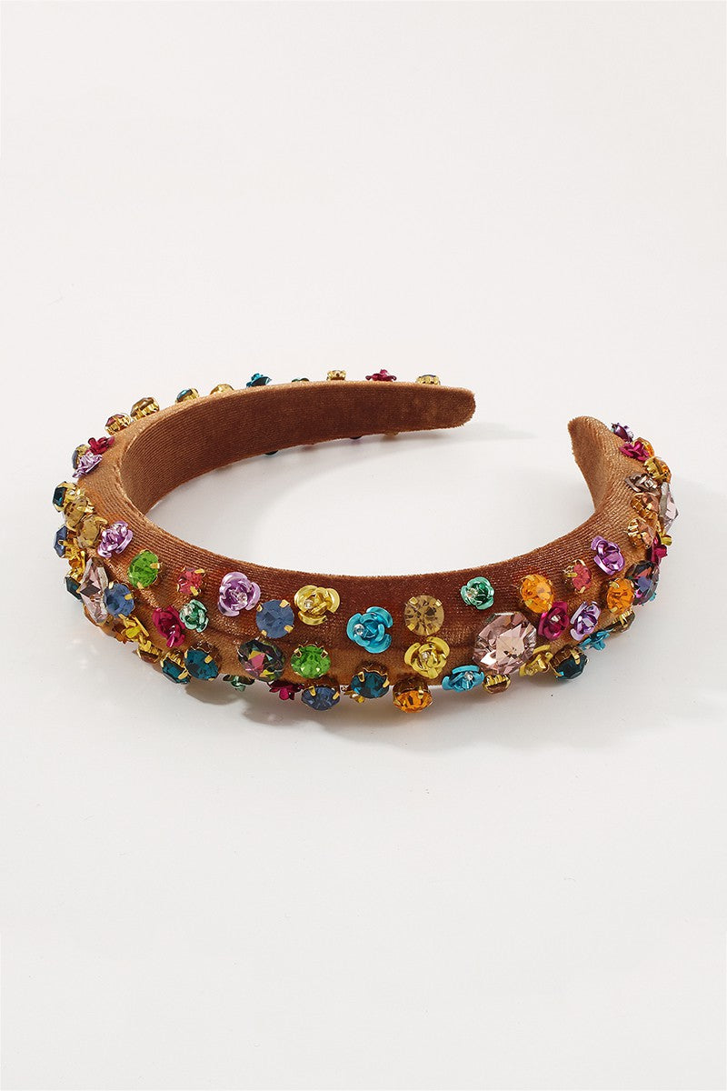 Metal Flower Headband