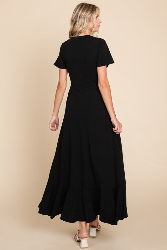 Jane Wrap Maxi Dress