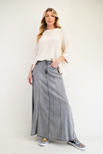 Cargar imagen en el visor de la galería, The Slate Maxi Skirt
