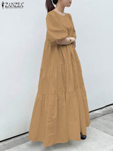 Cargar imagen en el visor de la galería, Kimberly Puff Sleeve Dress
