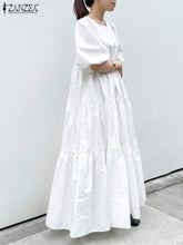 Cargar imagen en el visor de la galería, Kimberly Puff Sleeve Dress
