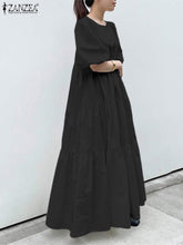 Cargar imagen en el visor de la galería, Kimberly Puff Sleeve Dress
